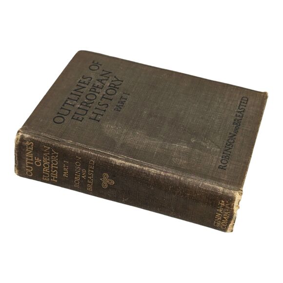 Outlines Of European History Part I By James Breasted and James Robinson 1914 HC - Picture 3 of 5